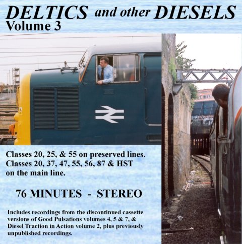 DELTICS and other 	DIESELS Volume 3 CD cover
