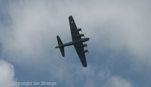 B-17 bomber at Cosford