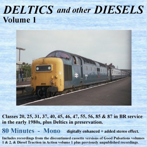 DELTICS and other DIESELS Volume 1 CD cover
